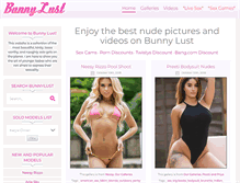 Tablet Screenshot of images.bunnylust.com